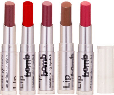 

Color Fever Creamy Matte Lipstick(Mauve-Red-Purple-Coffee-Pink, 16 g)