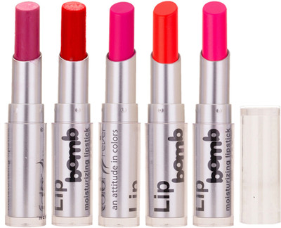

Color Fever Creamy Matte Lipstick(Purple-Red-Neon-Neon-Neon Pink, 16 g)