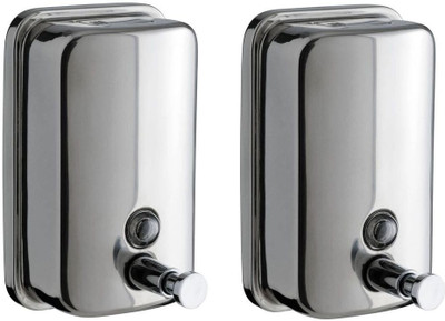 Blays 500 ml Gel, Lotion, Foam, Conditioner, Soap, Shampoo Dispenser(Silver)