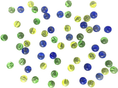 

Global Gifts Marbles Kanche Traditional Indian Game and Decoration Item Marble Goti