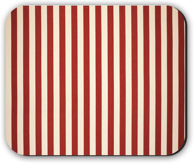 

Fantaboy Red Strip Printed Mousepad(Multcolor)