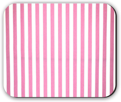 

Fantaboy Strip Pink Printed Mousepad(Pink)