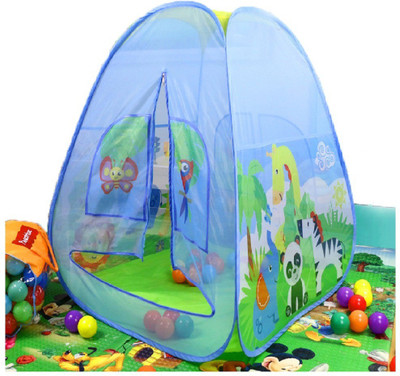 

Emob Easy Foldable Big Size Indoor Outdoor Tent With 40 Colorful Balls For Kids(Multicolor)