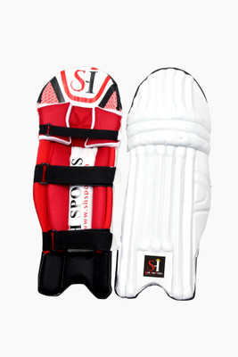 

sh sports SH-PD1 Men's (39 - 43 cm) Batting Pad(White, Professional)