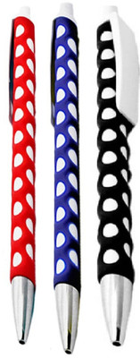 

Tuelip Webbing Circle Grip Ball Pen(Pack of 3)