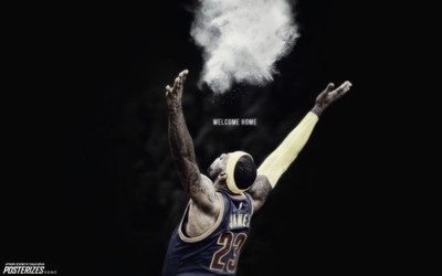 

Aabhaas Lebron James Wall Poster Fine Art Print(12 inch X 18 inch, Rolled)
