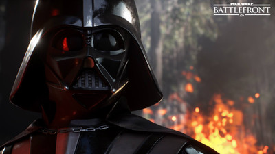 

Aabhaas Wall Poster /-Star-Wars-Battlefront-Star-Wars-Endor-Battle-of-Endor-Darth-Vader Paper Print(12 inch X 18 inch, Rolled)