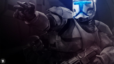 

Aabhaas Wall Poster Star-Wars-Star-Wars-Republic-Commando-Galactic-Republic Paper Print(12 inch X 18 inch, Rolled)