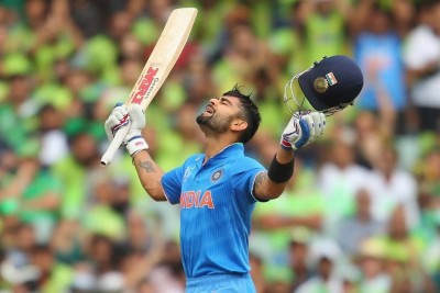 

Aabhaas Virat Kohli Wall Poster Fine Art Print(12 inch X 18 inch, Rolled)