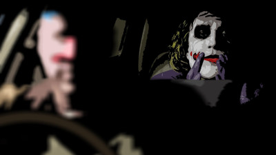 

Akhuratha Wall Poster movies-Batman-The-Dark-Knight-Joker-MessenjahMatt Paper Print(12 inch X 18 inch, Rolled)