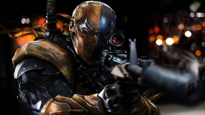 

Aabhaas Wall Poster Deathstroke-Batman-Arkham-Origins Paper Print(12 inch X 18 inch, Rolled)