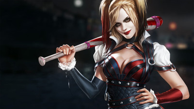 

Aabhaas Wall Poster Batman-Harley-Quinn Paper Print(12 inch X 18 inch, Rolled)