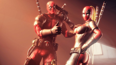 

Aabhaas Wall Poster video-games-Deadpool Paper Print(12 inch X 18 inch, Rolled)