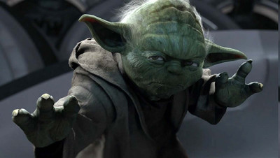 

Aabhaas Wall Poster /-Star-Wars-Yoda Paper Print(12 inch X 18 inch, Rolled)