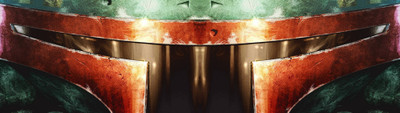

Aabhaas Wall Poster Star-Wars-Boba-Fett-bounty-hunter-helmet-multiple-display Paper Print(12 inch X 18 inch, Rolled)