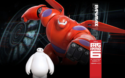 

Akhuratha Wall Poster Baymax-Big-Hero--Big-Hero--Walt-Disney-Disney-animated-movies-movies Paper Print(12 inch X 18 inch, Rolled)