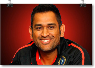 

Aabhaas M S Dhoni Wall Poster Fine Art Print(12 inch X 18 inch, Rolled)
