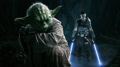 

Aabhaas Wall Poster /-Star-Wars-Yoda Paper Print(12 inch X 18 inch, Rolled)