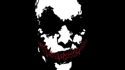 

Aabhaas Wall Poster Batman-The-Dark-Knight-Heath-Ledger-Joker-MessenjahMatt Paper Print(12 inch X 18 inch, Rolled)