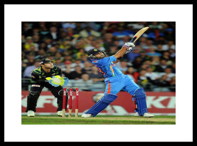 

Aabhaas Virat Kohli Wall Poster Fine Art Print(12 inch X 18 inch, Rolled)