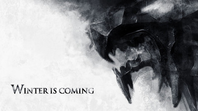 

Akhuratha Wall Poster-Game-of-Thrones-Winter-Is-Coming Paper Print(12 inch X 18 inch, Rolled)