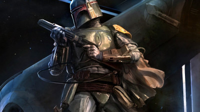 

Akhuratha Wall Poster /-Star-Wars-Boba-Fett-bounty-hunter-fan-art Paper Print(12 inch X 18 inch, Rolled)