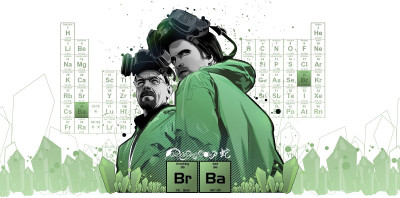 

Aabhaas Wall Poster-periodic-table-fan-art-Jesse-Pinkman-Walter-White-Breaking-Bad Paper Print(12 inch X 18 inch, Rolled)