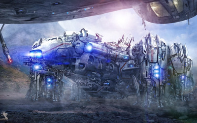 

Akhuratha Wall Poster -Prometheus-movie-artwork-concept-art Paper Print(12 inch X 18 inch, Rolled)