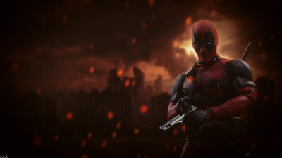 

Akhuratha Wall Poster Deadpool-Marvel-Heroes-Marvel-Comics Paper Print(12 inch X 18 inch, Rolled)