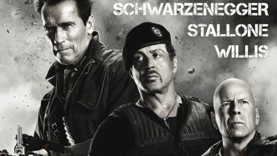 

Aabhaas Wall Poster movies-Sylvester-Stallone-Bruce-Willis-Arnold-Schwarzenegger-The-Expendables Paper Print(12 inch X 18 inch, Rolled)