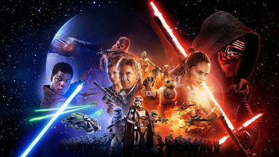 

Aabhaas Wall Poster Star-Wars-Episode-VII---The-Force-Awakens-Star-Wars-Kylo-Ren-Han-Solo-Captain-Phasma-stormtrooper-Chewbacca-R-D-Poe-Dameron-BB--lightsaber-movie-poster Paper Print(12 inch X 18 inch, Rolled)