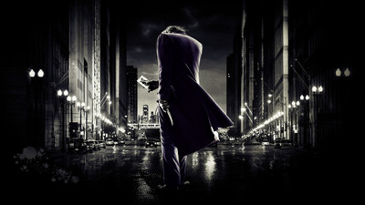 

Aabhaas Wall Poster Joker-selective-coloring-Batman-The-Dark-Knight Paper Print(12 inch X 18 inch, Rolled)