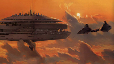 

Akhuratha Wall Poster /-vehicle-Star-Wars-clouds Paper Print(12 inch X 18 inch, Rolled)