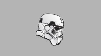 

Akhuratha Wall Poster -Star-Wars-stormtrooper-gray-background-simple-background-helmet Paper Print(12 inch X 18 inch, Rolled)