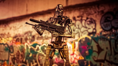 

Aabhaas Wall Poster-toys-endoskeleton-Terminator Paper Print(12 inch X 18 inch, Rolled)