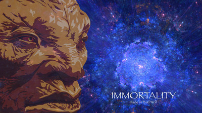 

Aabhaas Wall Poster-Doctor-Who-Bad-Wolf-Face-of-Boe Paper Print(12 inch X 18 inch, Rolled)