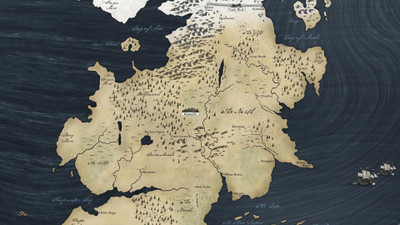 

Aabhaas Wall Poster-Game-of-Thrones-map Paper Print(12 inch X 18 inch, Rolled)