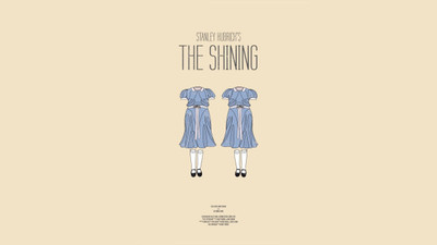 

Akhuratha Wall Poster movies-movie-poster-minimalism-Stanley-Kubrick-The-Shining-blue-dress-simple-background Paper Print(12 inch X 18 inch, Rolled)