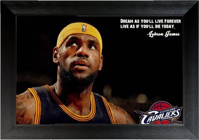 

Aabhaas Lebron James Wall Poster Fine Art Print(12 inch X 18 inch, Rolled)
