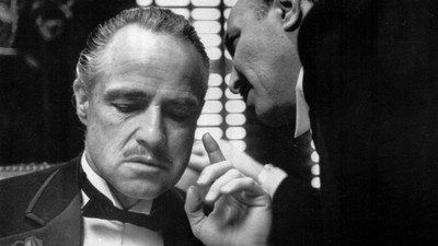 

Akhuratha Wall Poster The-Godfather-movies-monochrome-advice-Marlon-Brando-film-stills Paper Print(12 inch X 18 inch, Rolled)