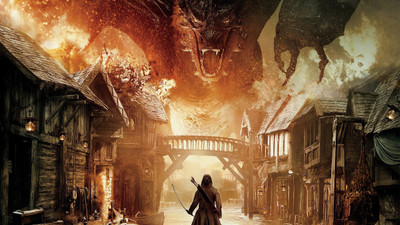 

Akhuratha Wall Poster-Smaug-The-Hobbit-The-Desolation-of-Smaug Paper Print(12 inch X 18 inch, Rolled)