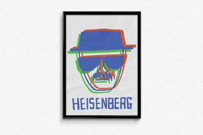 

Aabhaas Breaking Bad Wall Poster Fine Art Print(12 inch X 18 inch, Rolled)