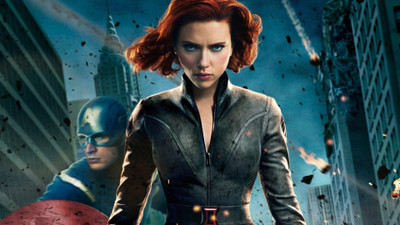 

Akhuratha Wall Poster movies-The-Avengers-Captain-America-Black-Widow-Scarlett-Johansson-Chris-Evans Paper Print(12 inch X 18 inch, Rolled)