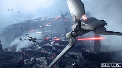 

Aabhaas Wall Poster artwork-Star-Wars-Battlefront-video-games-Star-Wars Paper Print(12 inch X 18 inch, Rolled)