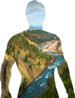 

Akhuratha Wall Poster Superman-nature-lake Paper Print(12 inch X 18 inch, Rolled)