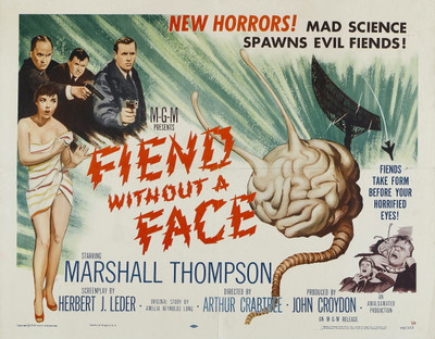 

Aabhaas Wall Poster -Film-posters-B-movies-Fiend-Without-a-Face-psychotronics Paper Print(12 inch X 18 inch, Rolled)