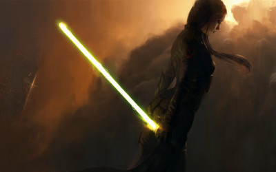 

Aabhaas Wall Poster /-Star-Wars-lightsaber Paper Print(12 inch X 18 inch, Rolled)