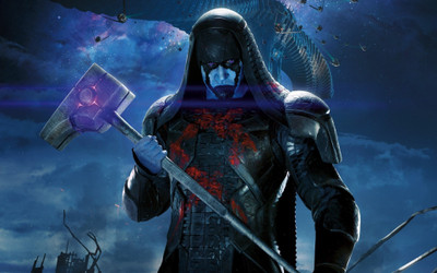 

Aabhaas Wall Poster Ronan-Guardians-of-the-Galaxy-movies Paper Print(12 inch X 18 inch, Rolled)