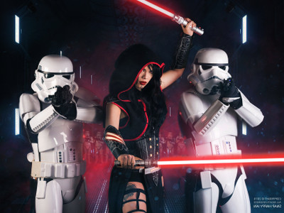 

Aabhaas Wall Poster Star-Wars-cosplay-Sith-lightsaber-SWTOR Paper Print(12 inch X 18 inch, Rolled)
