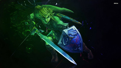 

Akhuratha Legend of Zelda Fine Quality Wall Poster Paper Print(12 inch X 18 inch, Rolled)